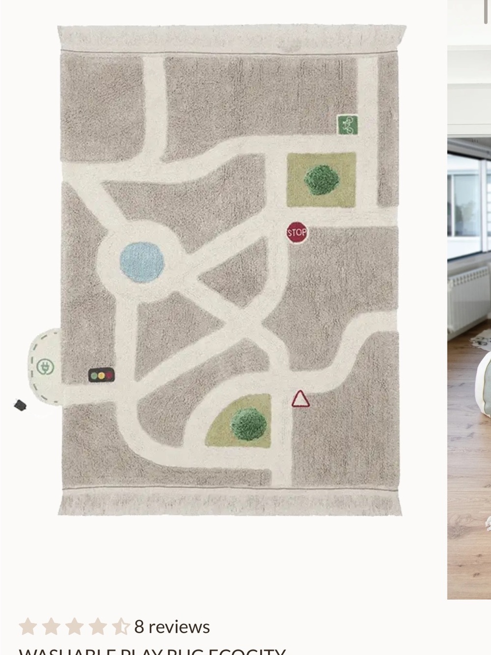 Lorena Canals Ecocity Play Rug